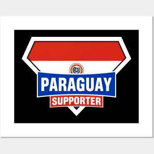 Paraguay Super Flag Supporter Posters and Art